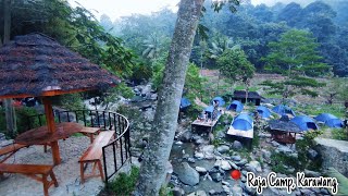 RAJA CAMP, KARAWANG ★ Camping di pinggir sungai yang bikin hati makin tenang ★