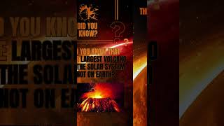 largest volcano in solar system ?| #gk #facts #shorts #viral #ytshorts #trending