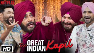 The Great Indian Kapil Show Season 2 Full Episode 9 Explanation | Navjot Singh Sidhu and Harbhajan