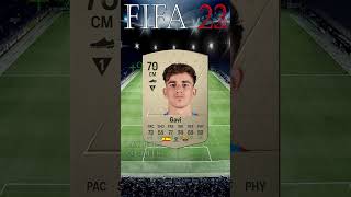 GAVI - FIFA/EAFC EVOLUTION (FIFA 22 - FC 24) #shorts