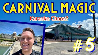 Carnival Magic: Amber Cove, karaoke attempt, rock-n-roll, & 80's party! | PART 5, September 2024