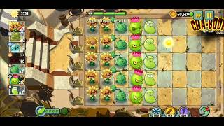 Plants VS Zombies 2 - Ancient Egypt ENDLESS ZONE (Pyramid of Doom) LEVEL 1-20