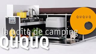 Le QUQUQ campingbox | La mini-maison mobile dans une boîte. De la voiture au camping-car en 1 minute