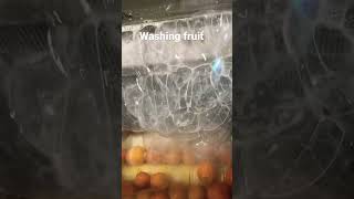 Washing citrus fruits #reels