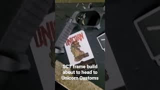 SCT Frame about to head to Unicorn Customs. Subscribe to see it come together