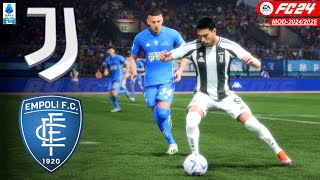 Empoli Vs Juventus - Serie A 2024-25, 4° Giornata - FC 24 [COM vs COM]