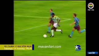 HD 17 10 1992   1992 1993 Turkish 1st League Matchday 8 Trabzonspor 3 4 Fenerbahçe