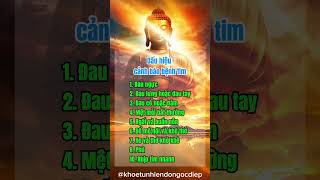 Dấu hiệu cảnh báo bệnh tim#dongocdiep #songkhoetunhien #shortvideo