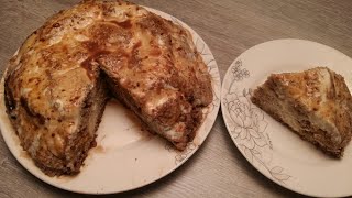 Торт "Панчо^^ на сковороде🍰🍰🍰🍰