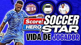 🤯SCORE HERO?! JOGO DE FUTEBOL MODO CARREIRA VIDA DE JOGADOR - SOCCER STAR SEM ANÚNCIOS PARA CELULAR