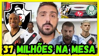 OTIMAS NOTICIAS NO VASCO NESSE DOMINGÃO/TUDO SOBRE VASCO X PALMEIRAS  CONFIRA TUDO AQUI!