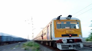 Awesome 🥰 Fast EMU Passenger Trains Barddhaman Chord & Main Line ER Indian Railways