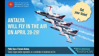 Eurasia Air Show 2018 Antalya - Turkish Stars (Türk Yıldızları )