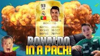 OMG RONALDO IN A PACK! RONALDO TWICE IN A PACK OPENING!