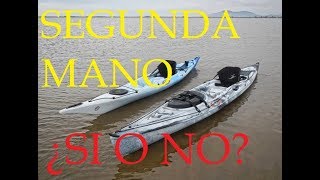 comprar un kayak de segunda mano