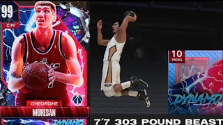 DARK MATTER GHEORGHE MURESAN DYNAMO PACK OPENING NBA2K24 MYTEAM