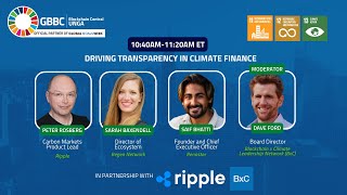 "Driving Transparency in Climate Finance" (In Partnership with Ripple and BxC)