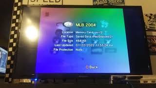 MLB 2004 PS2 Save Icon