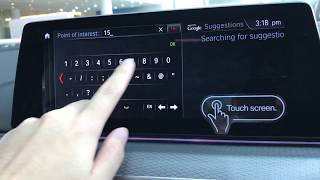 BMW ConnectedDrive navigation tip: How to input destination using postal code or building name