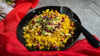 Indori Poha | Madhya Pradesh food #blissfulflavours #asmrcooking