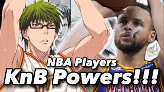 Giving NBA PLAYERS Kuroko no Basket Abilities!