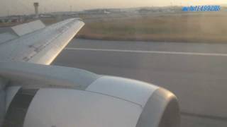 Tunisair Boeing 737-500 landing Tunis Carthage Intercontinental airport