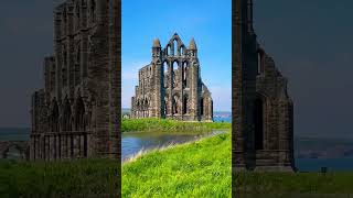 Whitby Abbey in England #cathedral #uk