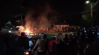 To celebrate more than 100 days of violent protests & riots ANTIFA is rioting in SE Portland.