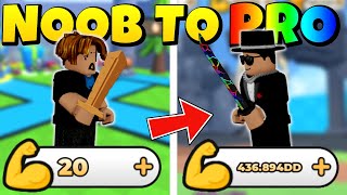 [30K ROBUX] Noob To PRO In Pull A Sword Roblox