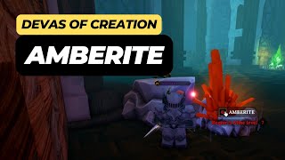 How to Get Amberite in Roblox Devas Of Creation