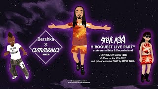 Steve Aoki's HiROQUEST x Bershka x Amnesia Ibiza Live Party