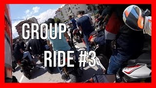 Aprilia SR50 R | Group ride #3 (Wheelie, Top speed, SR50 2018..)