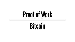 Come funziona Bitcoin? – Proof of Work