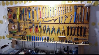 DIY Tool Board Wall Organizer from Scrap Materials