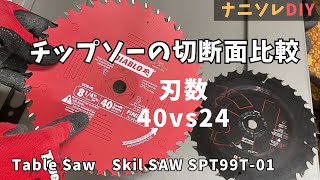 Table Saw Blades: The Cutting Difference! Comparing 24-tooth vs 40-tooth for a Better Finish.