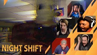 Gamers Reactions to the ENDING (Jumpscare) | Night Shift