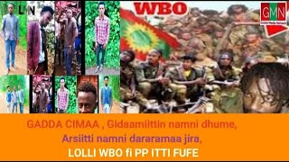 GADDA CIMAA.Amantoonni bakka tokkootti ajjeefaman,Lolli itti fufe, arsiin rakko keessa jira.#oromo