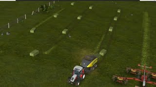 How to make grass bales in farming simulator 16 | make grass bales | #shorts