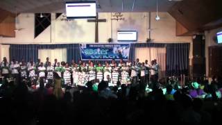 CELESTIAL EVANGEL CHOIR SINGS KYIRE ELIESON AND DIES IRAE FROM REQUIEM MASS