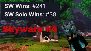 Grind To Nethergames Skywars Leaderboards!(#4)(241) (nethergames Minecraft)