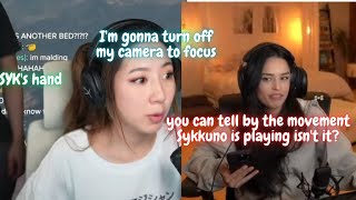 Valkyrae caught Fuslie CHEATING using Sykkuno.exe.