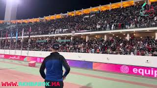 الطقطوقة يُشعل مدرجات الملعب الكبير لأكادير قبل مباراة المنتخب المغربي صد نظيره الأنغولي