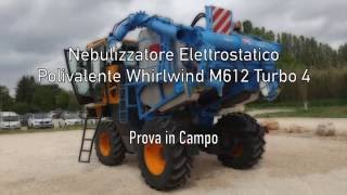 Nebulizzatore Whirlwind M612, Turbo 4, Trattamento Plurifilare in Uva da Vino - Francia Meridionale