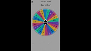 Spinning The wheel Youtubers Wheel | @fax_boy_edits vs @mageflow18 #shorts #viral #anime