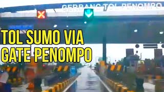 PETUNJUK MASUK GERBANG TOL PENOMPO MOJOKERTO