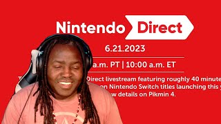 Nintendo Direct Live REACTIONS 6.21.23