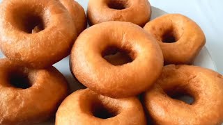 HOW TO MAKE A SOFT TASTY DOUGHNUT, STEP BY STEP.