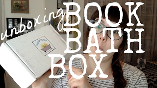 Unboxing | Book Bath Box, Winter 2017