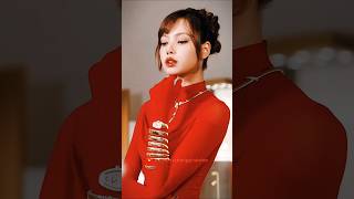 She looks divine in red ❣️🔥 LISA × BVLGARI ❤️ So beautiful #lalisamanoban #edit #shorts