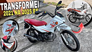 TRANSFORMEI MINHA POP 2021 NA POP 2025 ES!!!